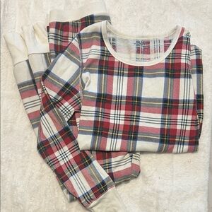 Old Navy Red and Blue Plaid Pajama Set